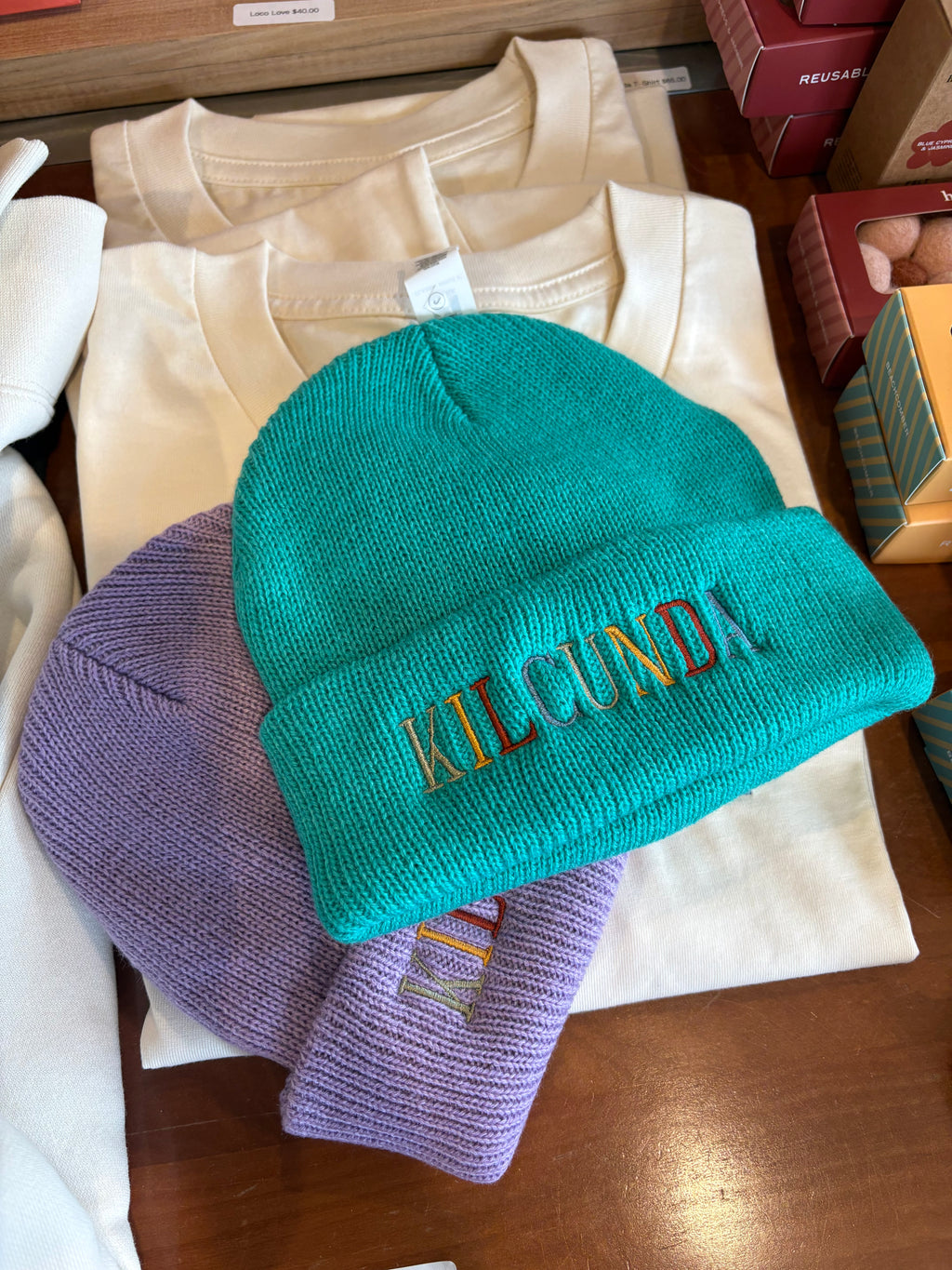 'KILCUNDA' Kids Beanie - 100% Australian Merino Wool