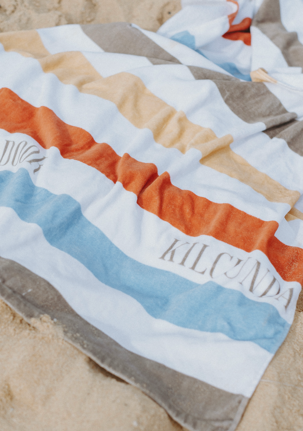 Beach Towel - Cotton Terry Stripe