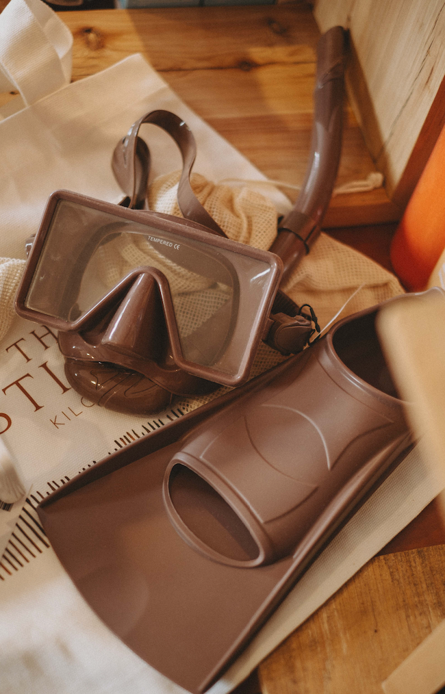 Barbados Dive Mask and Snorkel Set - Gentle Habits